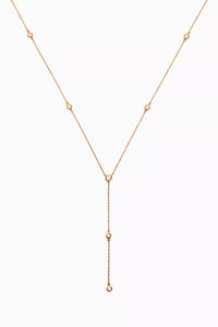 Diamond Lariat Necklace