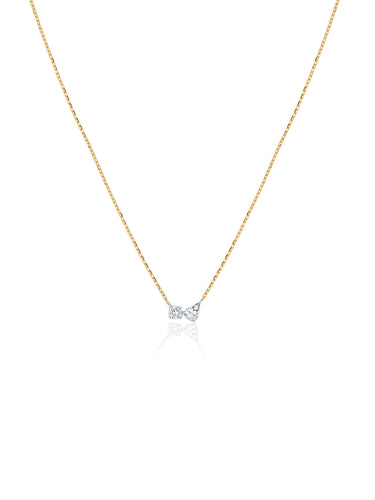 Diamond Duo Necklace